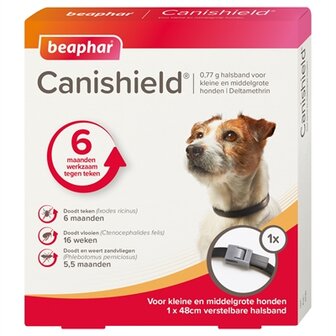 Beaphar Canishield Hond KLEINE / MIDDEL 48 CM