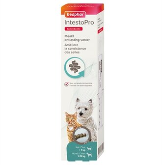 Beaphar Intestopro Pasta Kat / Hond TOT 15 KG 20 ML