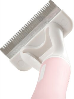 Zolux Anah Super Borstel Roze / Wit S 5X5X14 CM