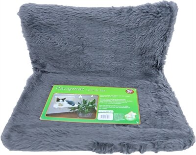 Merkloos Radiator Hangmat Grijs 43X43X24 CM