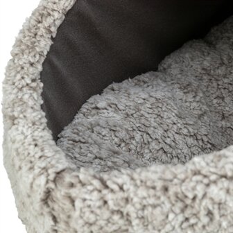 Trixie Kattenmand Iglo Calida Warmtereflecterend Grijs-Wit / Zwart 50X30X35 CM