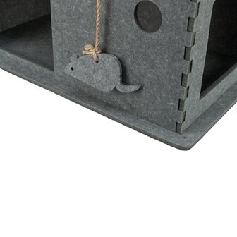 Trixie Kattenmand Huis Lene Vilt Grijs 54X30X35 CM