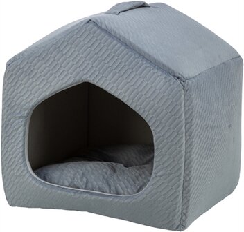 Trixie Kattenmand Iglo Alena Blauw / Grijs 40X45X40 CM
