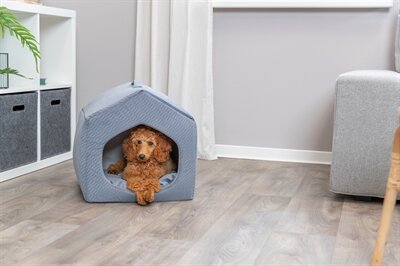Trixie Kattenmand Iglo Alena Blauw / Grijs 40X45X40 CM