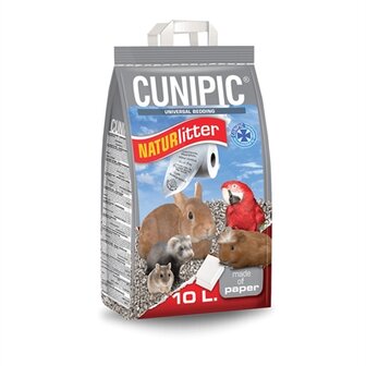 Cunipic Naturlitter Papier Bodembedekking 10 LTR