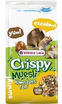 Versele-Laga Crispy Muesli Hamsters &amp; Co 1 KG