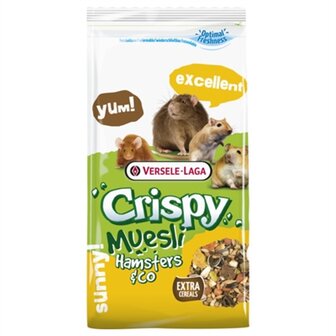 Versele-Laga Crispy Muesli Hamsters &amp; Co 2,75 KG