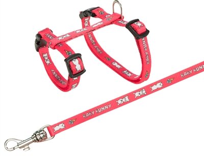 Trixie Konijnentuig Met Riem Baby Bunny Assorti 20-33X0,8+125 CM