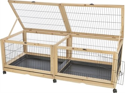 Trixie Indoor Verblijf Voor Cavia&#039;s En Konijnen 150X50X60 CM