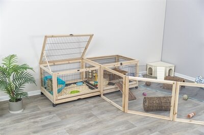 Trixie Indoor Verblijf Voor Cavia&#039;s En Konijnen 150X50X60 CM