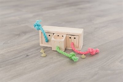 Trixie Snack Kubus Hout 16X6X7 CM