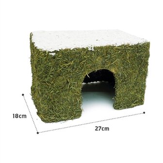 Rosewood Wintery Hooi Huis 27X20X18 CM