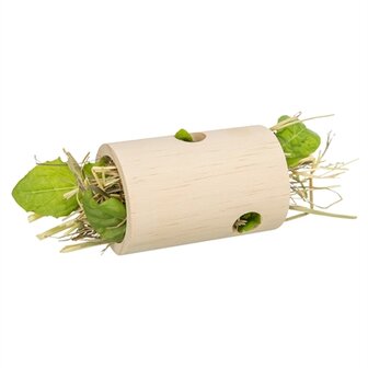 Trixie Snack Roll Hout Onbehandeld 6X6X11 CM