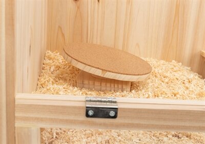 Trixie Loopschijf Hamsters Hout Kurk 22 CM