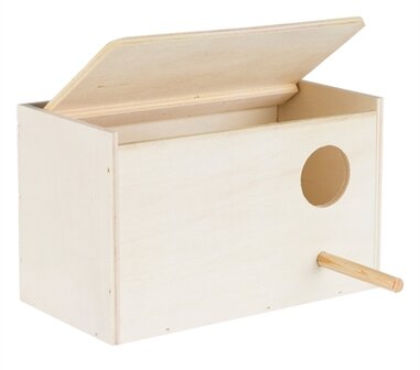 Trixie Nestkastje Hout 21X12X13 CM GAT 4 CM
