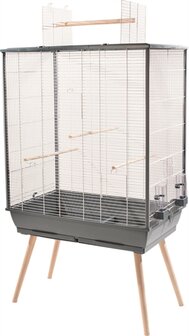 Zolux Vogelkooi Neo Jili Xl Grijs 81X48X132CM