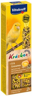 Vitakraft Kanarie Kracker Ei 2 IN 1