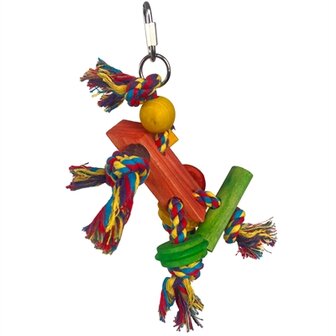 Happy Pet Speelgoed Papegaai Fiesta 31X12X10 CM
