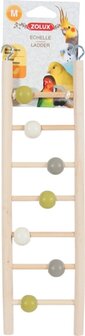 Zolux Ladder Hout 7 Treden Met Kralen 1X8,5X35 CM