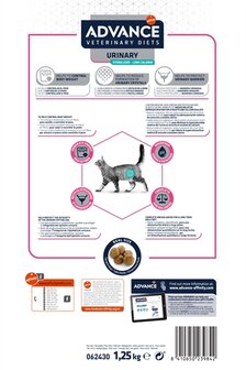 Advance Veterinary Diet Cat Urinary Sterilized Minder Calorie&euml;n 1,25 KG