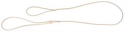 Hunter Showlijn Rond Leer Naturel 140X0,4 CM