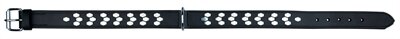 Trixie Halsband Hond Active Leer Met Applicaties Zwart 65-75X4 CM