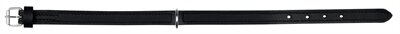Trixie Halsband Hond Active Leer Zwart 31-37X1,6 CM