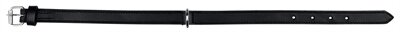 Trixie Halsband Hond Active Leer Zwart 36-43X1,8 CM