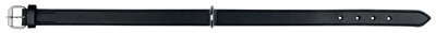 Trixie Halsband Hond Active Leer Zwart 47-54X2,5 CM