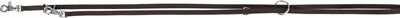 Trixie Hondenriem Rustic Verstelbaar Vetleer Donkerbruin 200X1,2 CM