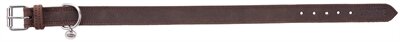 Trixie Halsband Hond Rustic Vetleer Donkerbruin 37-44X2,5 CM
