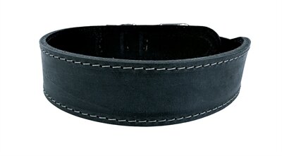 Sazzz Halsband Hond Boho Vintage Leer Antraciet 37-45X3,5 CM