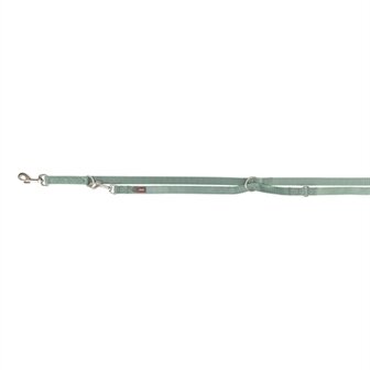 Trixie Hondenriem Premium Verstelbaar Salie Groen 200X2,5 CM