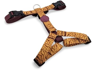 Morso Hondentuig H-Tuig Gerecycled Jungle Drum Oranje 50-70X1,5 CM