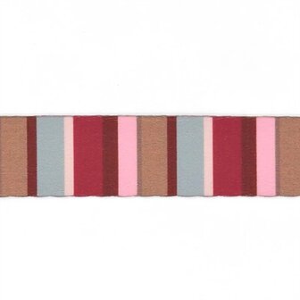 Morso Norwegian Hondentuig Gerecycled Skyline Rood / Roze 69-86X63 CM