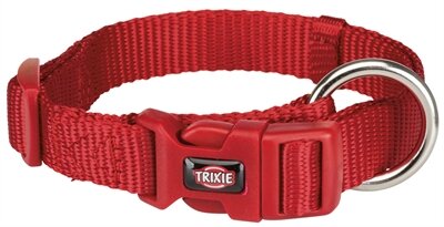 Trixie Halsband Hond Premium Rood 30-45X1,5 CM