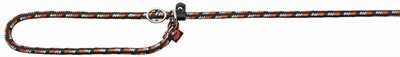 Trixie Hondenriem Mountain Rope Retriever Zwart / Oranje 170X0,8 CM