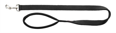 Trixie Hondenriem Premium Zwart 180X1 CM