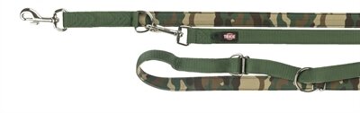 Trixie Hondenriem Mimetico Verstelbaar Premium Neopreen Camouflage 200X2,5 CM