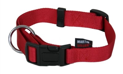 Martin Halsband Basic Nylon Rood 45-65X2,5 CM