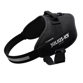 Julius K9 Idc Power-Harnas / Tuig Voor Labels Zwart MAAT 3/85-112 CM