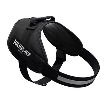 Julius K9 Idc Power-Harnas / Tuig Voor Labels Zwart MAAT 3/85-112 CM