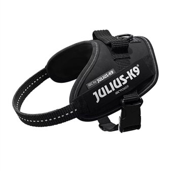 Julius K9 Idc Power-Harnas / Tuig Voor Labels Zwart MINI MINI/40-53 CM