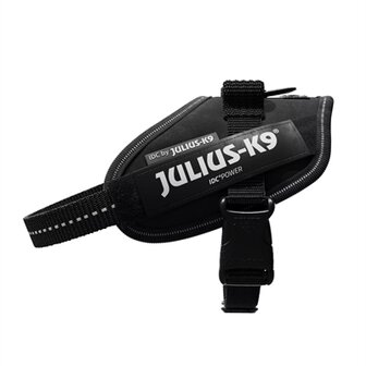 Julius K9 Idc Power-Harnas / Tuig Voor Labels Zwart MINI MINI/40-53 CM
