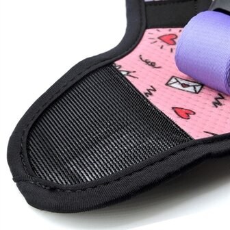 Morso Hondentuig Body Mesh Gerecycled Sweet Tweet Roze 45-50 CM