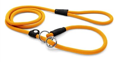 Morso Hondenriem Retrieverlijn Regular Rope Gerecycled Gold Goud 170X1 CM