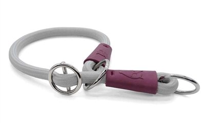 Morso Half Slip Halsband Hond Soft Rope Gerecycled Grey Grijs 55X1 CM