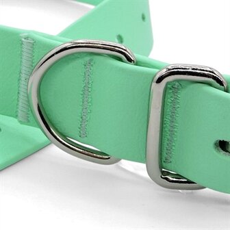 Morso Halsband Hond Waterproof Gerecycled Carribean Green Groen 42-50X1,5 CM