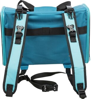 Trixie Hondentas Rugtas Connor Petrol 42X21X29 CM
