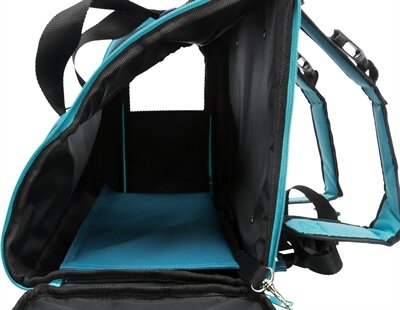Trixie Hondentas Rugtas Connor Petrol 42X21X29 CM